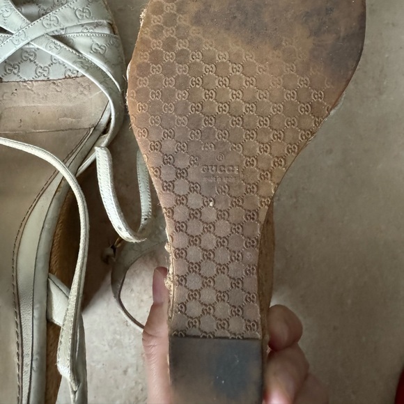 Gucci GG Signature Leather Espadrilles Size: US8.5, IT38.5 - Picture 5 of 9